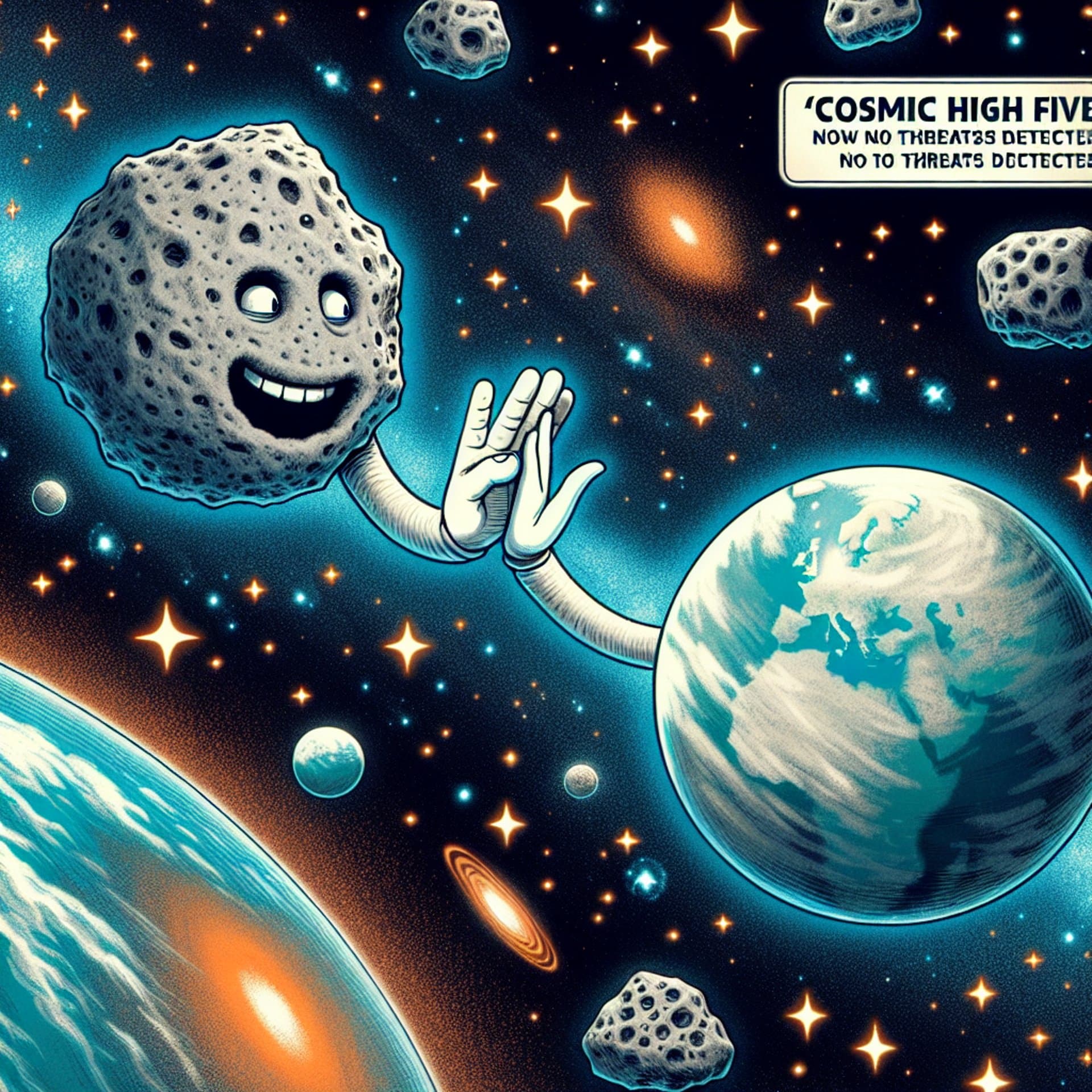 Asteroid 2024 YR4 Gives Earth a Cosmic High Five—No Threat Detected Anymore!