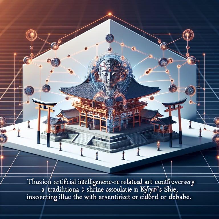 Banner for AI Art Controversy Strikes Kyoto Shrine