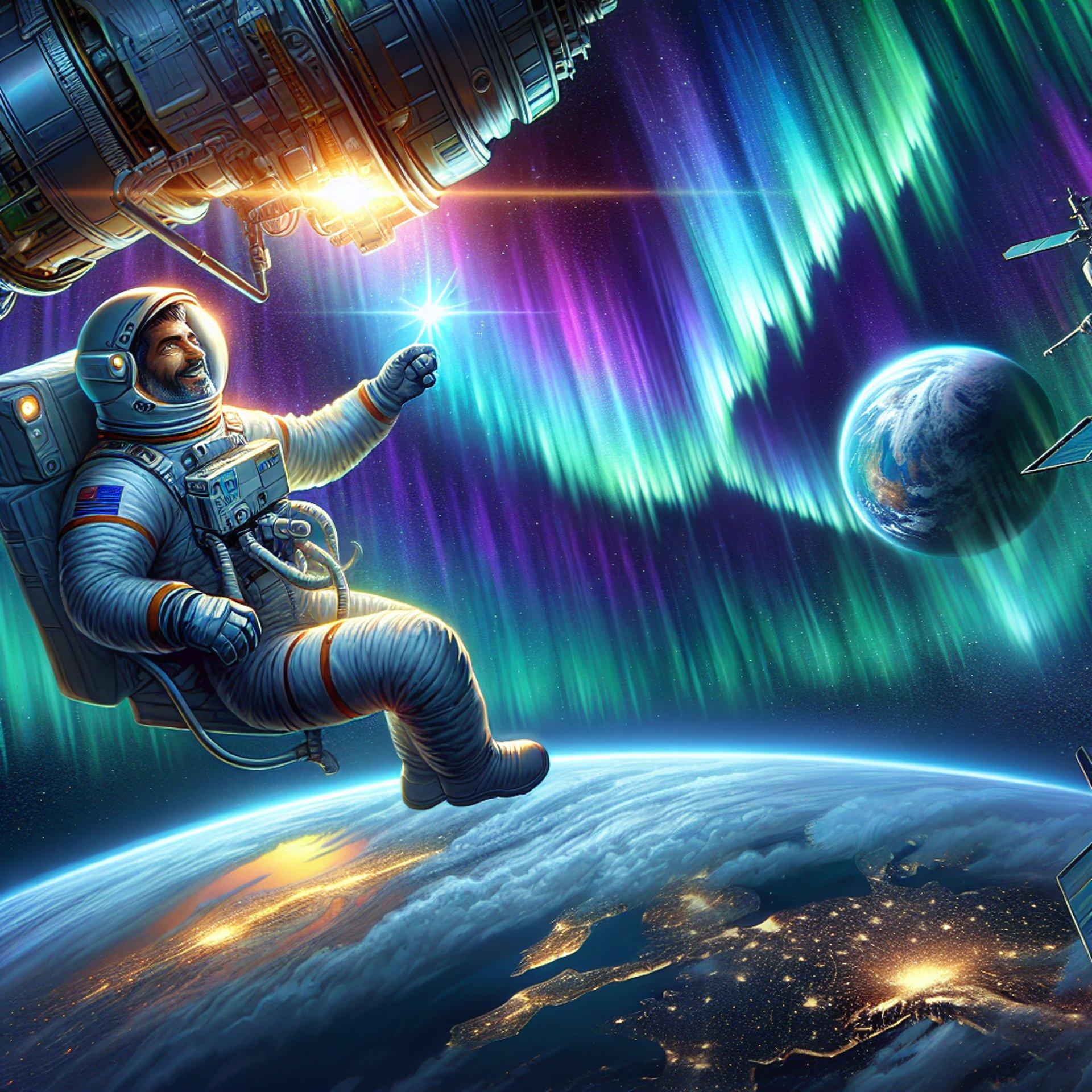 Banner for NASA Astronaut Captures Dazzling Aurora from Space