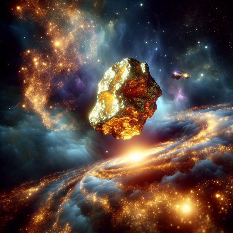 Banner for NASA's Unveiling: The Cosmic Origins of Gold
