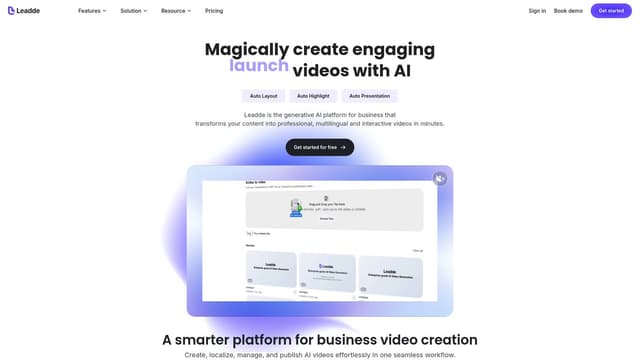 Thumbnail image for Leadde AI