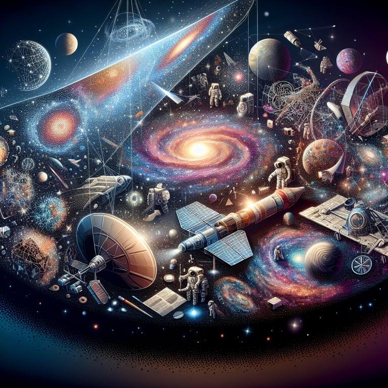 Banner for NASA's Latest Cosmic Venture: Unveiling the Mysteries of the Universe