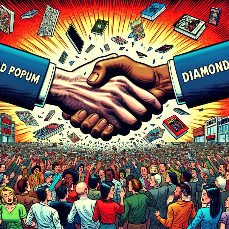 Banner for Ad Populum Shakes Up Comic Industry with Diamond Acquisition: Mass Layoffs in Wake