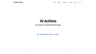 AI Actions