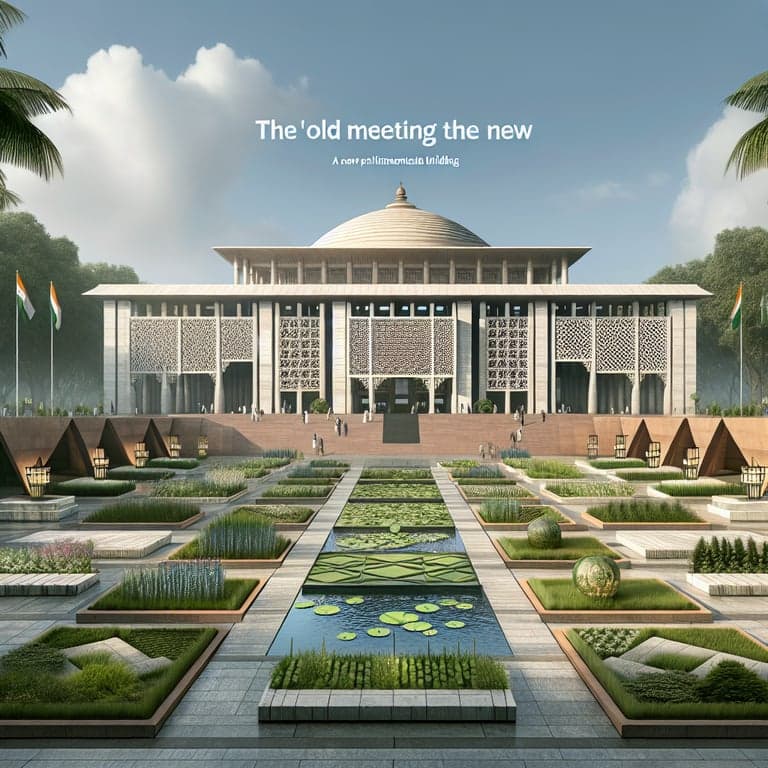 India's New Parliament Building: A Blend of Tradition and Modernity