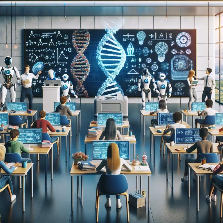 Banner for AI Revolution in Schools: The New Age of Teaching