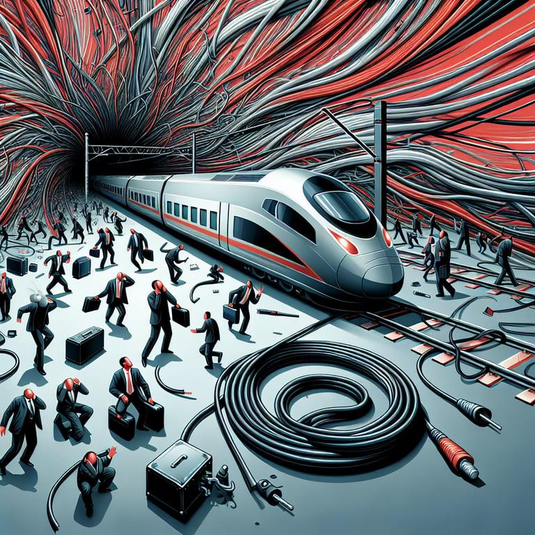 Banner for Eurostar Chaos: Cable Theft Throws Commutes into Mayhem!