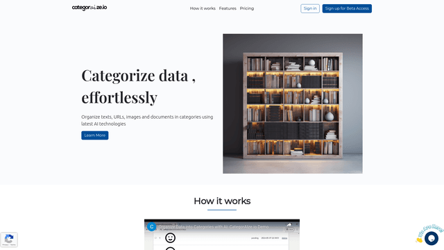 Thumbnail image for CategorAIze.io