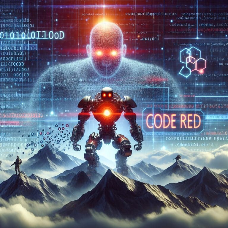 Banner for Sam Altman's 'Code Red': OpenAI Gears Up to Challenge Google with ChatGPT