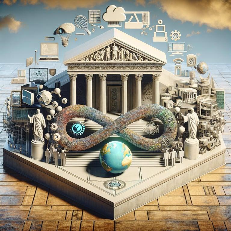 Banner for OpenAI & Microsoft to the Senate: AI's a Global Game, Not a Solo Mission!