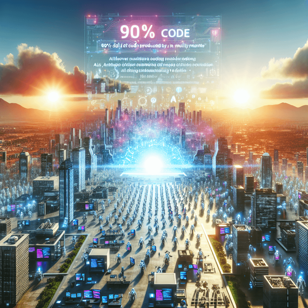 Anthropic's Bold AI Prediction: 90% of Code Written by AI in Just Six Months!
