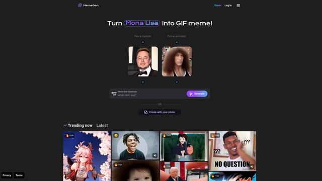 Thumbnail image for MemeGen AI