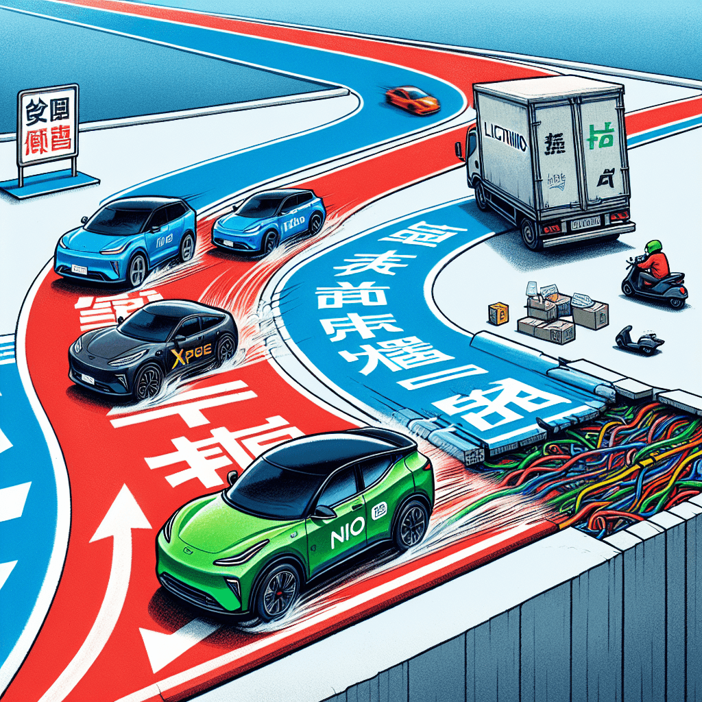 Chinese EV Giants Hit Speed Bump: Nio, XPeng, and Li Auto Face Delivery Declines!