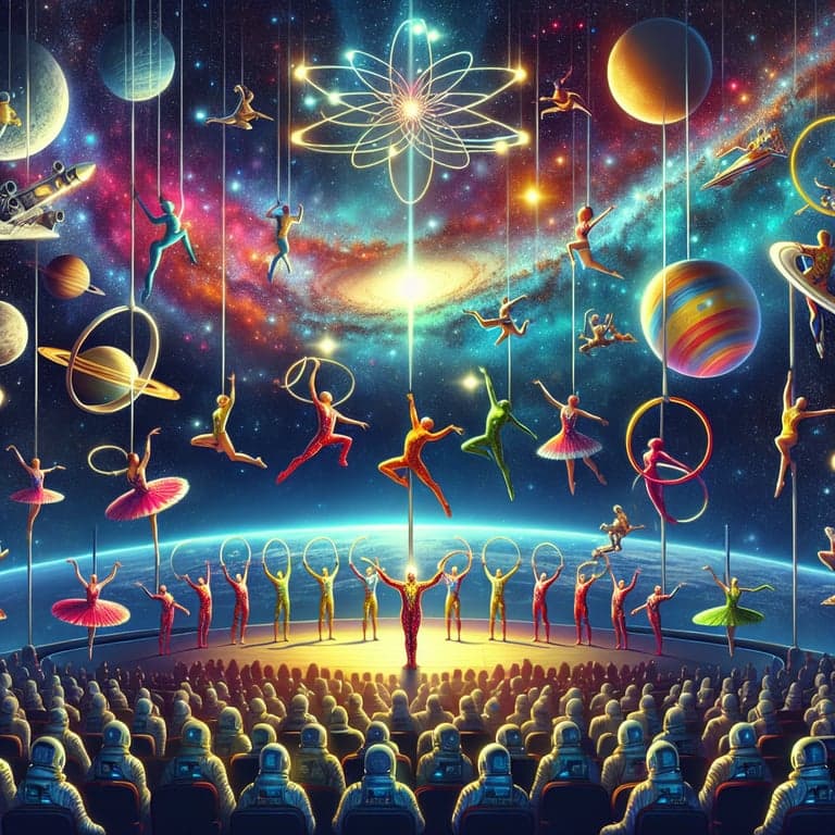 Cirque du Soleil's Galactic Dance: Paraboles, An Epic Performance in Space!