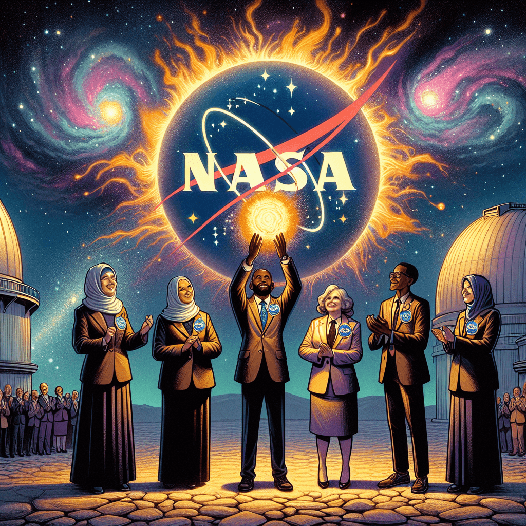 Adirondack Sky Center Shines Bright: Officials Honored as NASA Solar Ambassadors!