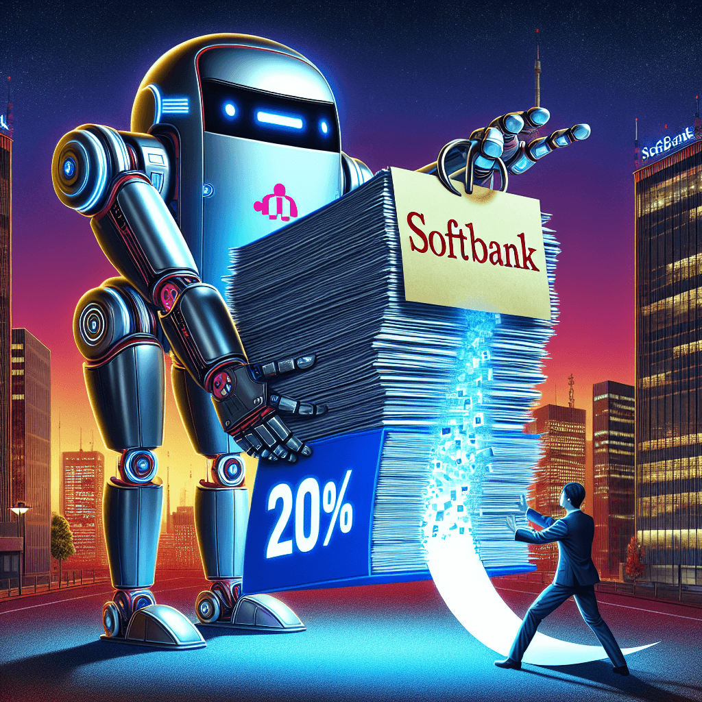Banner for SoftBank's Bold AI Bet: Vision Fund Slashes 20% Workforce!