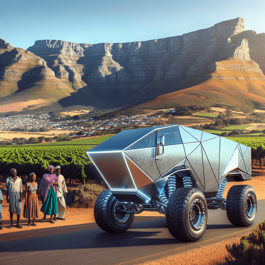 Tesla Cybertruck Rolls Into South Africa: Electrifying the Bakkie Scene