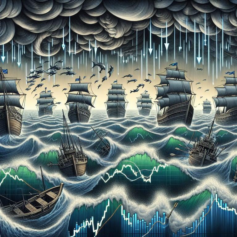 Banner for Tech Turbulence: Dow Drops as 'Magnificent Seven' Stocks Tumble