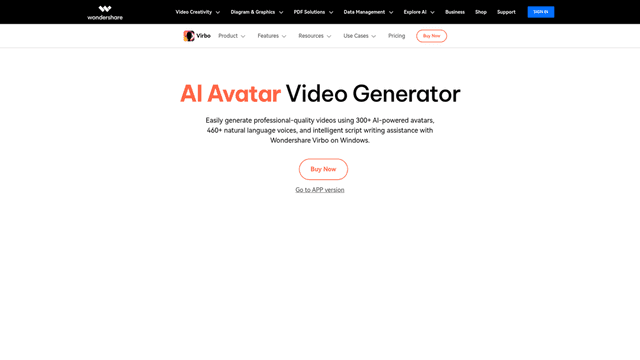 Thumbnail image for AI Avatar Video Generator By Wondershare