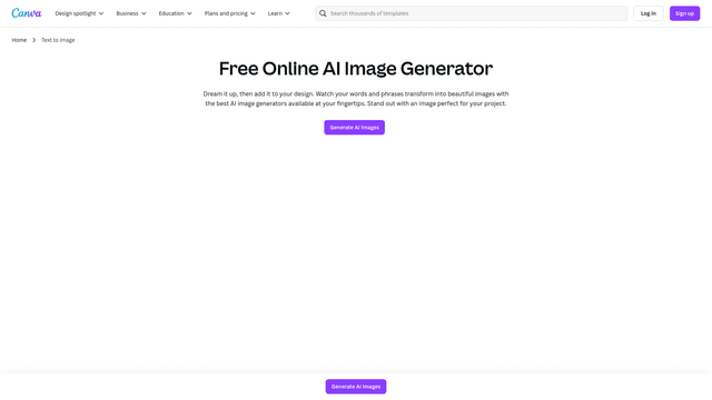 Thumbnail image for AI Image Generator | Canva