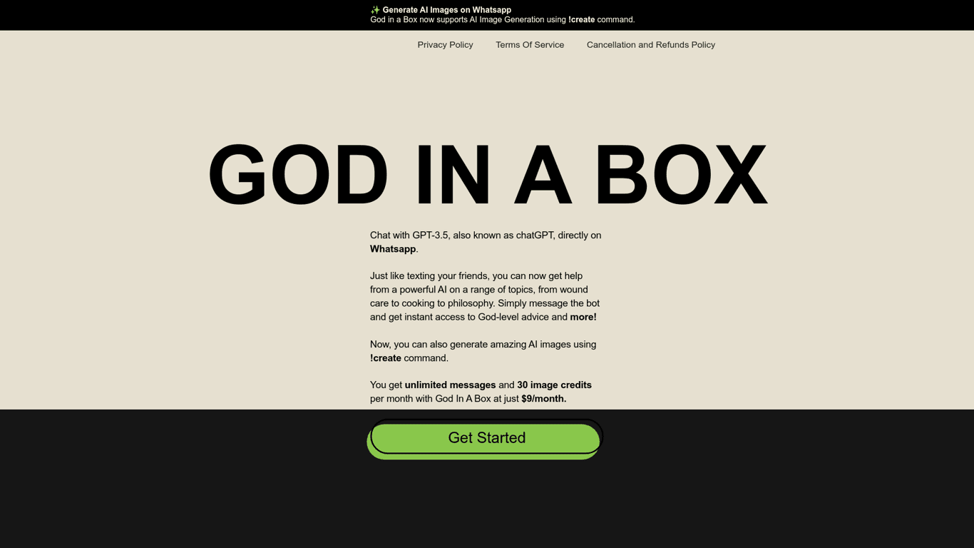 God In A Box screenshot