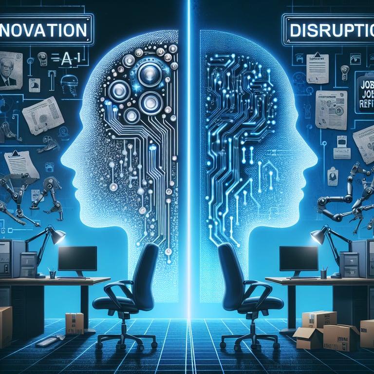 Banner for Massive Job Cuts in the U.S. Tech Industry: AI's Dual Role in Innovation and Disruption