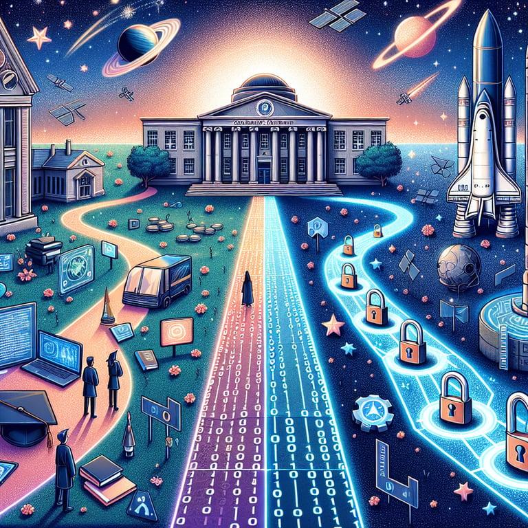 Banner for From Buff State to NASA: Tiffany Snyder's Cosmic Cybersecurity Journey