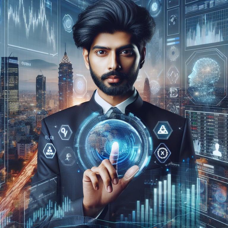 Banner for Indian Trader Rahul Mathur Harnesses AI to Revolutionize F&O Strategies