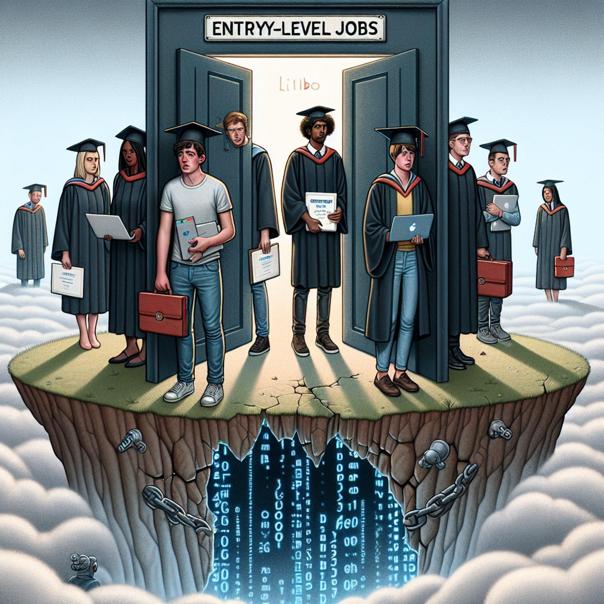 Banner for UK Computer Science Grads Stuck in Jobless Limbo: Degree Doesn't Guarantee Entry-Level Jobs Anymore!