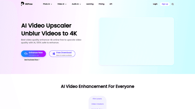 Thumbnail image for HitPaw Online Video Enhancer