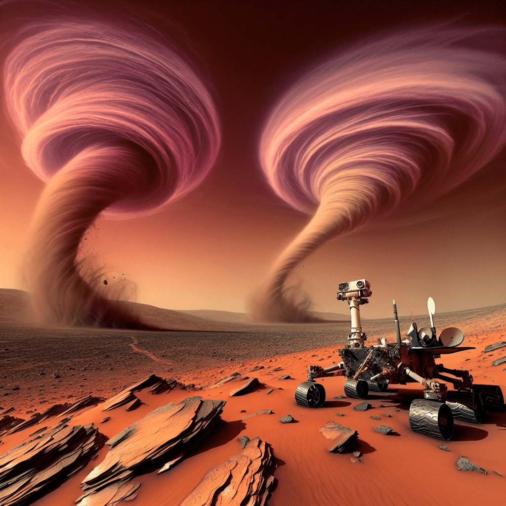 Martian Mayhem: Perseverance Spots a Dust Devil Showdown!