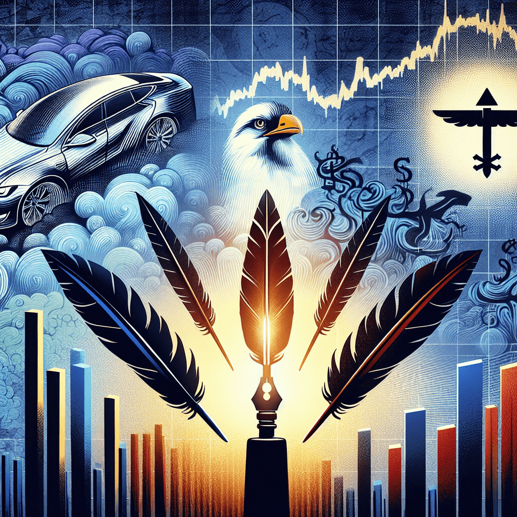 Banner for Stock Market Stirring: Tesla, Robinhood, and Trump's Tariffs in Spotlight
