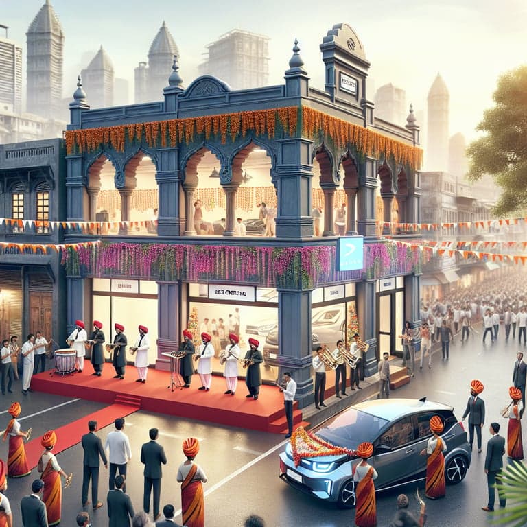 Tesla Makes Its Grand Entrance: First Indian Showroom Opens in Mumbai!