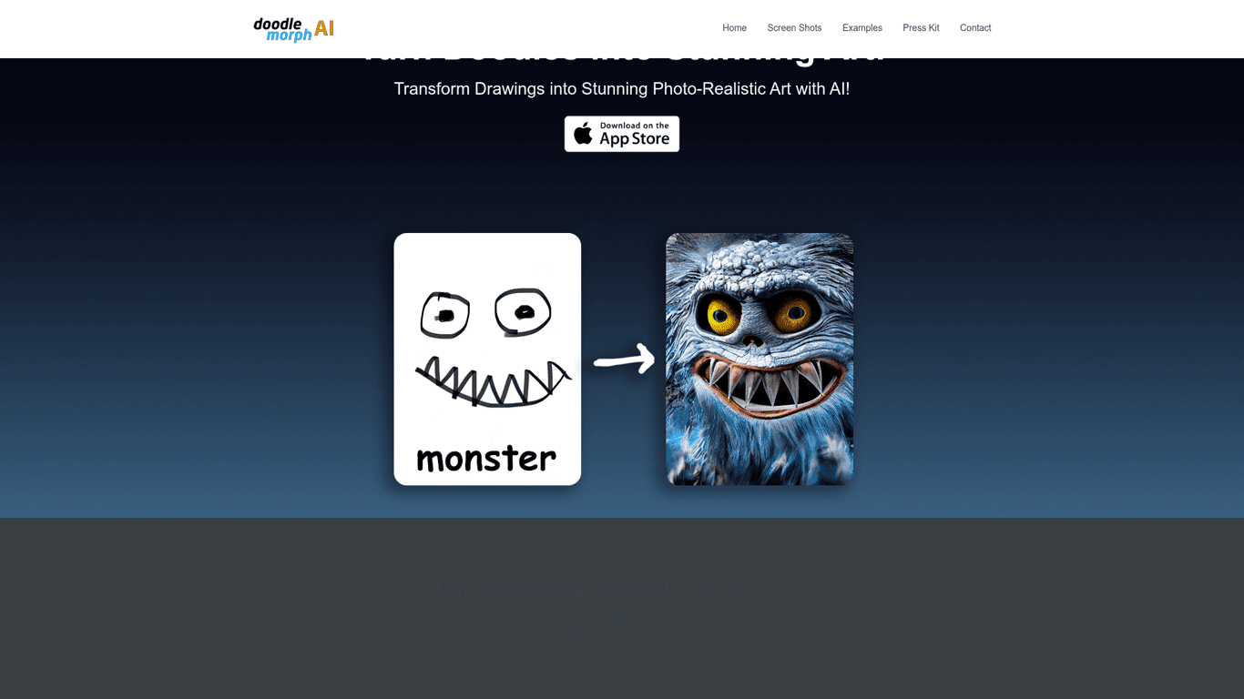 Doodle Morph AI screenshot