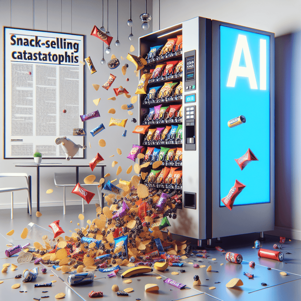 Anthropic's AI Vending Machine Project: A Snack-Selling Catastrophe