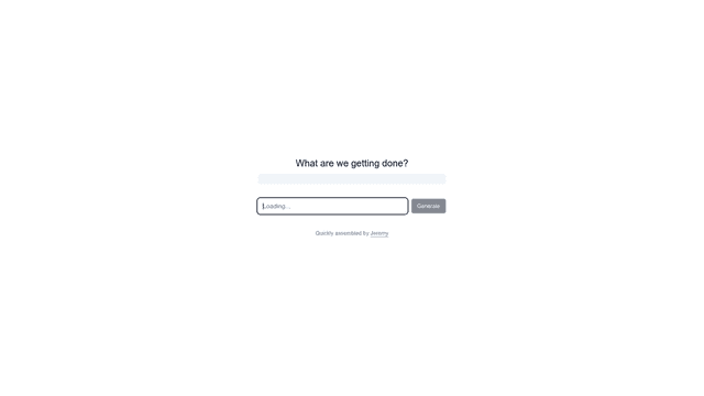 Thumbnail image for Checklist Generator