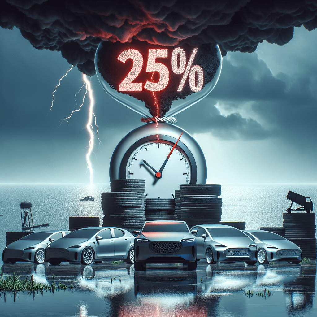 Banner for Trump's Tariff Timebomb: 25% Tax Slam on US Auto Imports Rattles Tesla