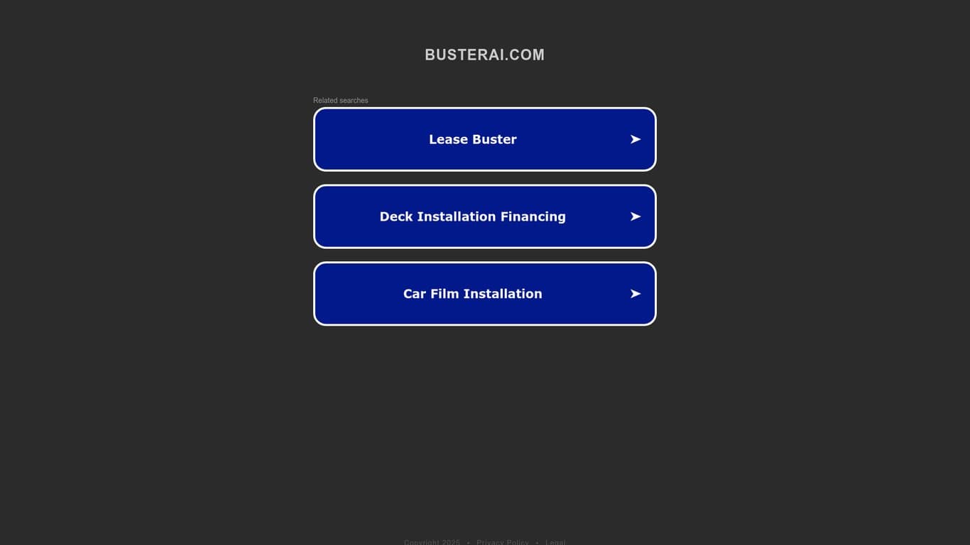 Buster AI screenshot
