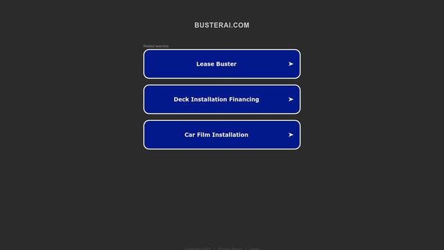 Thumbnail image for Buster AI