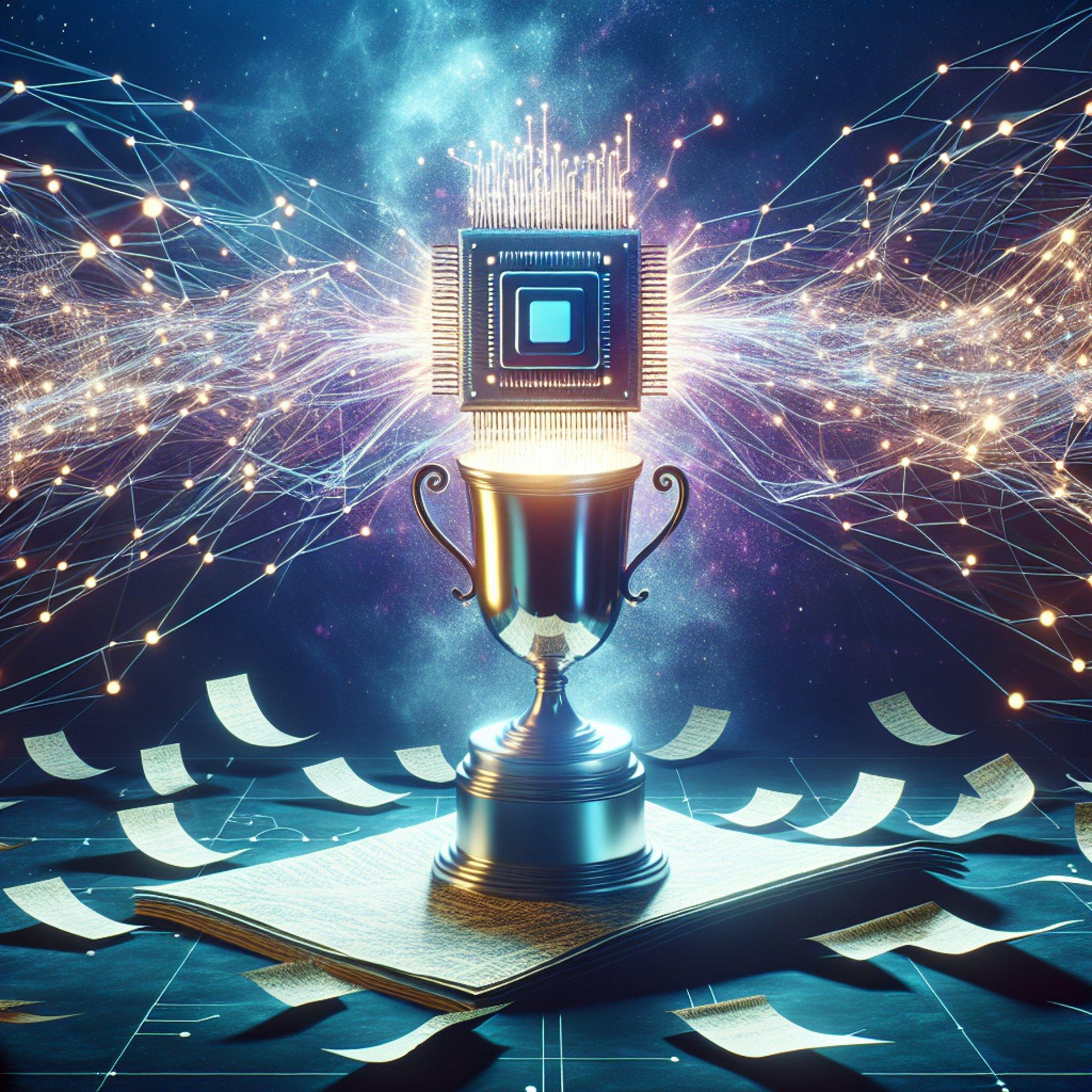 Banner for Alibaba Cloud's Stellar Triumph: Grabs Best Paper Award for Game-Changing AI Model Efficiency