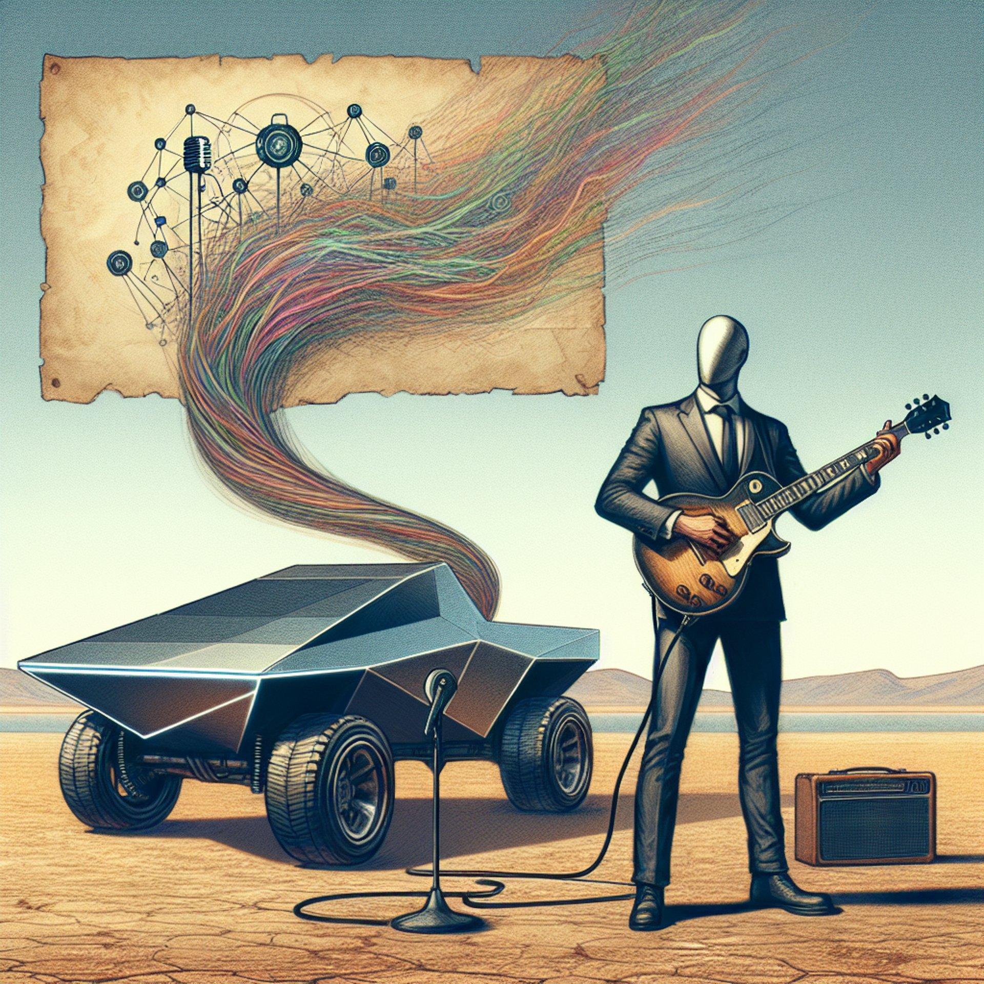 Banner for Elon Musk's 'Cybertruck Serenade': The Viral Tribute You Didn't Know You Needed!