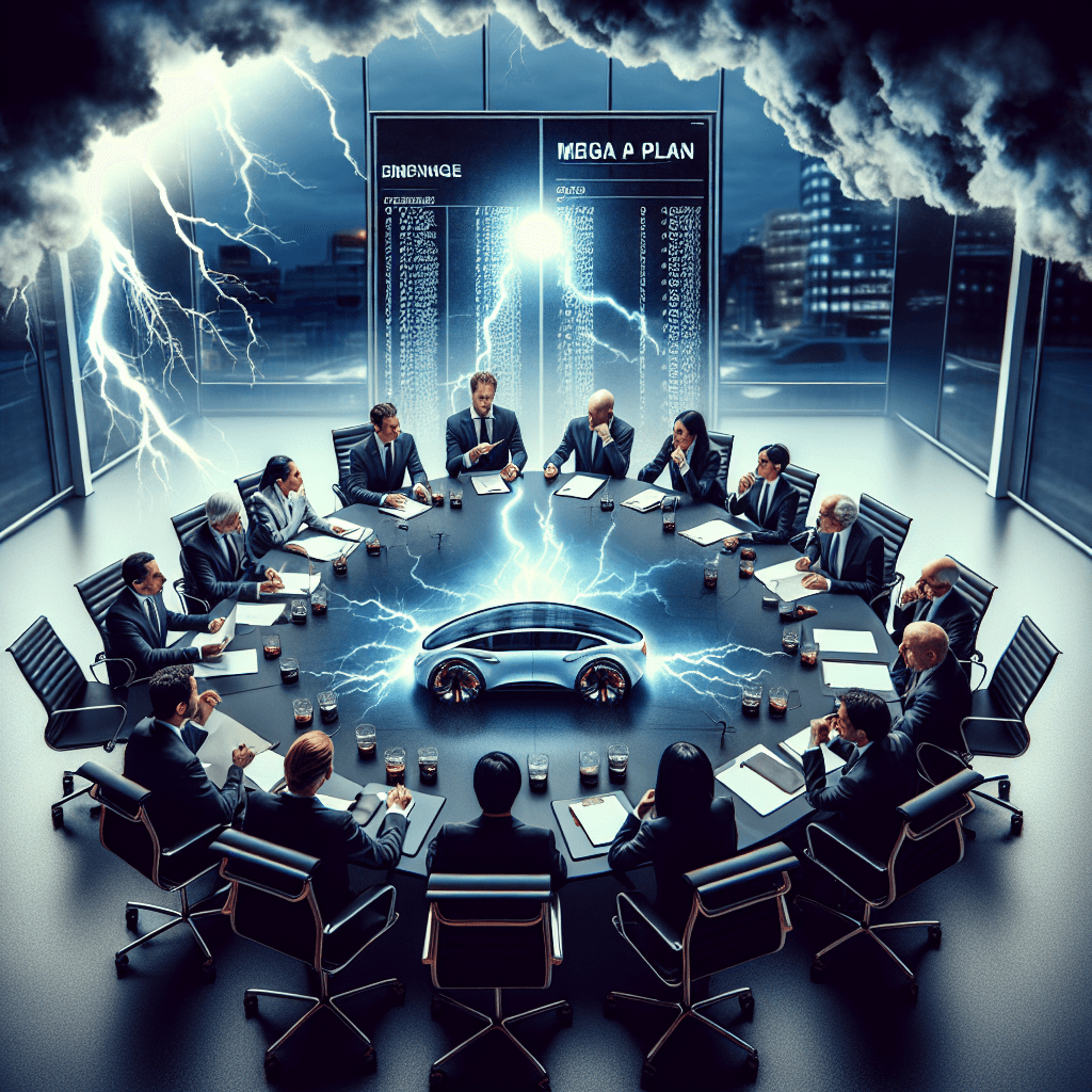 Banner for Tesla's Board Tackles Musk's Mega Pay Plan Amidst Legal Storm