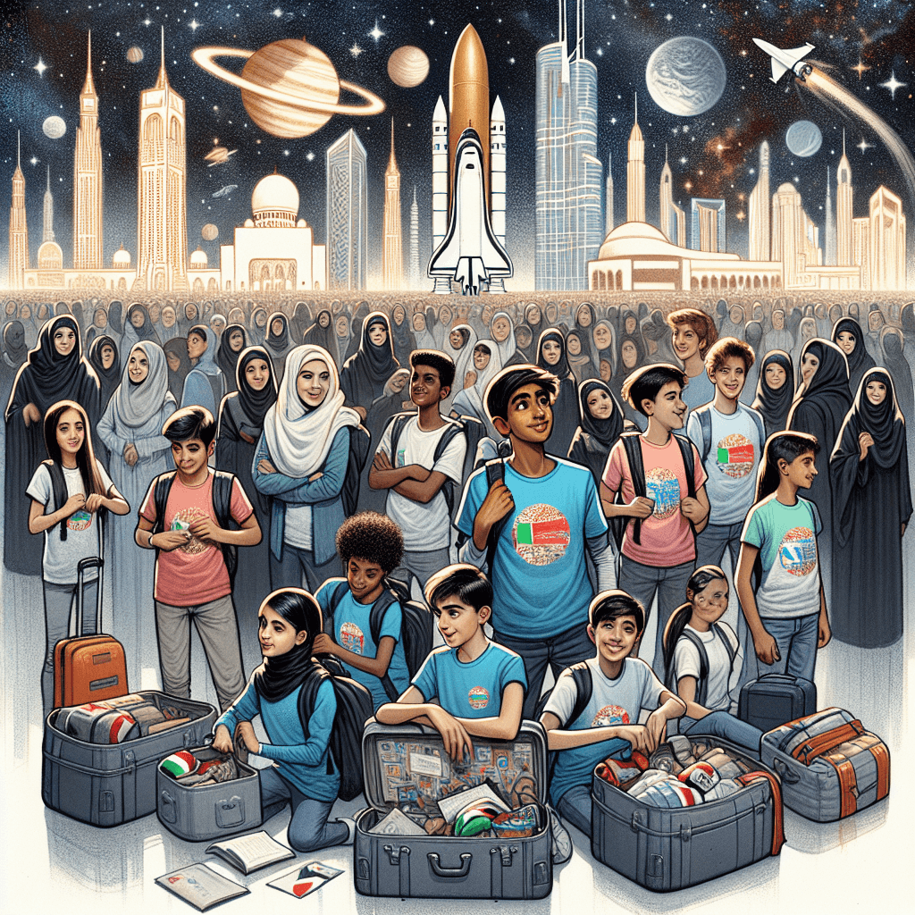 UAE Students Ready for Blasting Off to Space Camp!