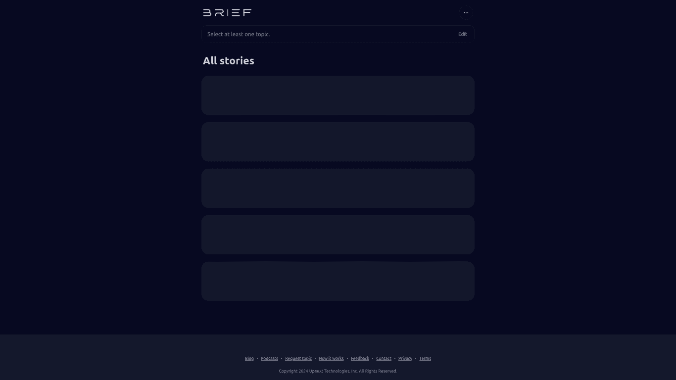 Brief News screenshot