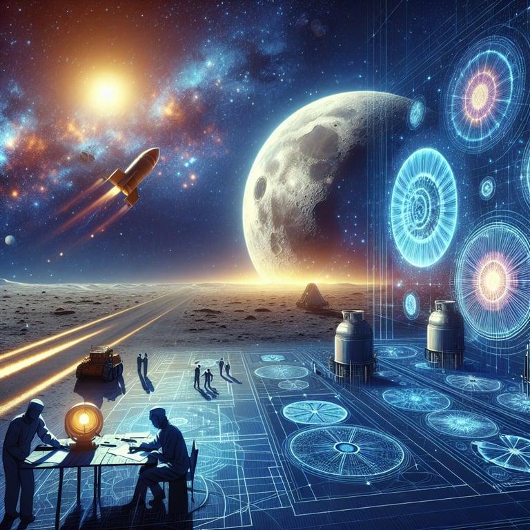 Banner for NASA's Race to Power the Moon by 2030: The Nuclear Reactor Plan