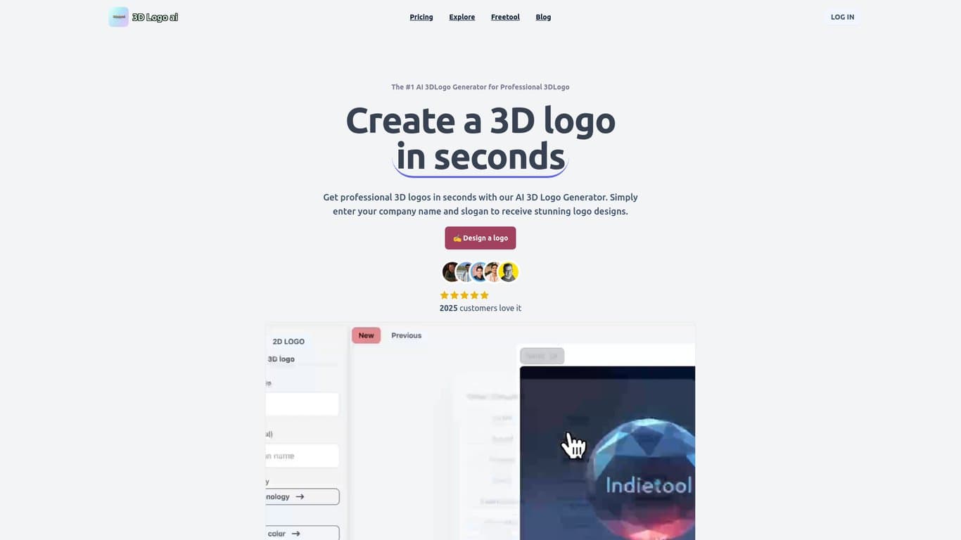 3dlogoai screenshot