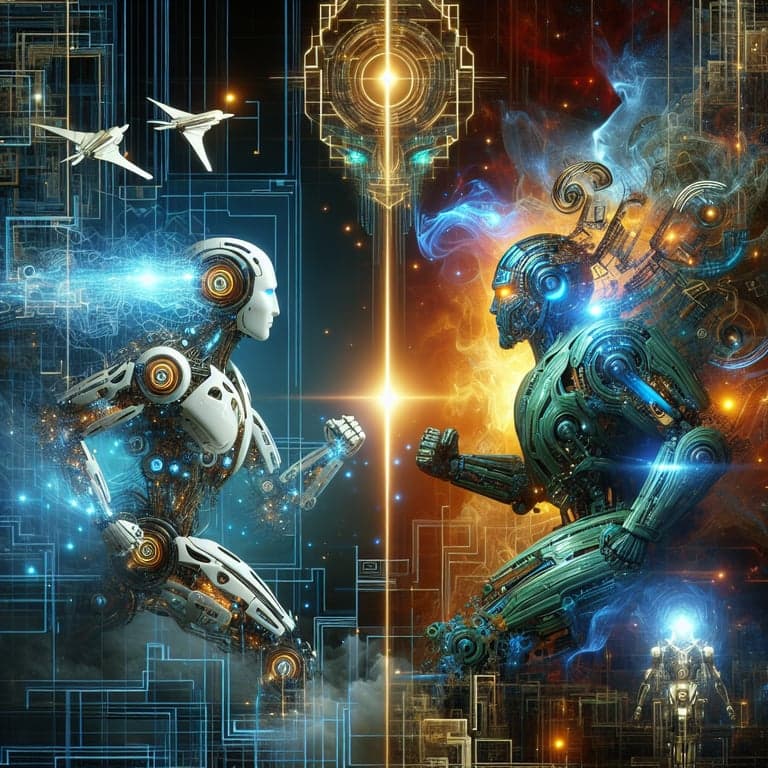 AI Titan Clash: OpenAI vs Anthropic - The Rivalry for Robotic Reign