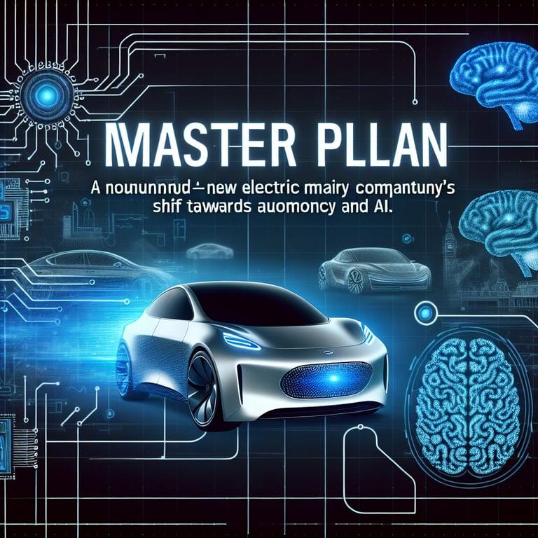 Banner for Elon Musk's New Master Plan: Tesla's Bold Shift Toward Autonomy and AI
