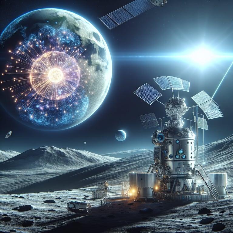 Banner for NASA's Lunar Power Move: Fast-Tracking 100kW Nuclear Reactor by 2030!
