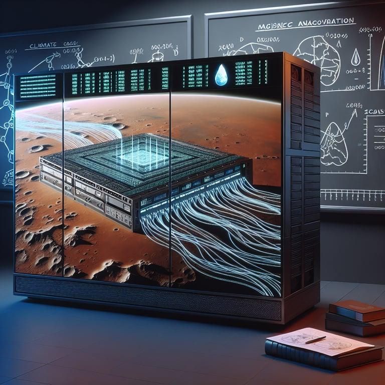 Banner for NASA's Supercomputer Unveils Mars' Climate Secrets
